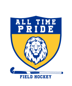 Pride Field Hockey Logo - YELLOW SHIELD